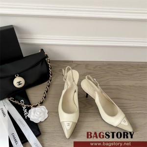 샤넬 CHANEL 힐 샌들 슬리퍼