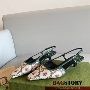 구찌 GUCCI 힐 샌들 슬리퍼