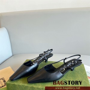 구찌 GUCCI 힐 샌들 슬리퍼