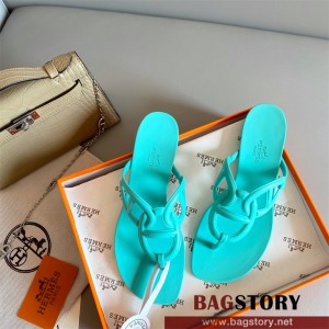 에르메스 HERMES 힐 샌들 슬리퍼