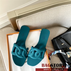 에르메스 HERMES 힐 샌들 슬리퍼