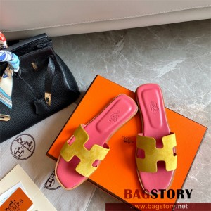 에르메스 HERMES 힐 샌들 슬리퍼