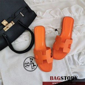 에르메스 HERMES 힐 샌들 슬리퍼