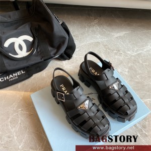 프라다 PRADA 힐 샌들 슬리퍼