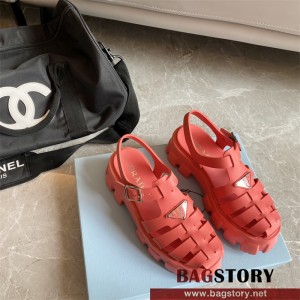 프라다 PRADA 힐 샌들 슬리퍼