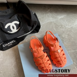 프라다 PRADA 힐 샌들 슬리퍼