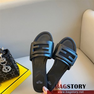 펜디 FENDI 힐 샌들 슬리퍼
