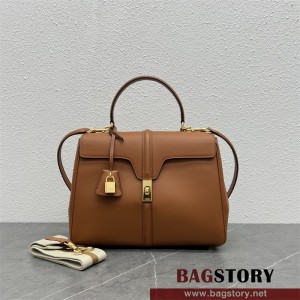 셀린느 CELINE 카프스킨 레더 16 토트백 미디움