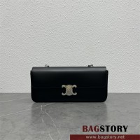 셀린느 샤이니 가죽 트리오페 숄더백 197413