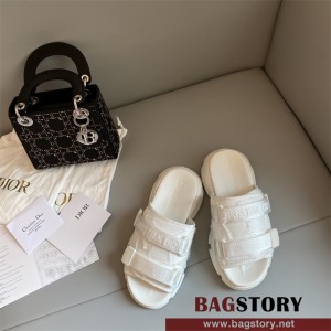 디올 DIOR 힐 샌들 슬리퍼