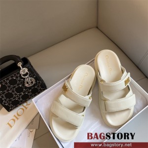 디올 DIOR 힐 샌들 슬리퍼