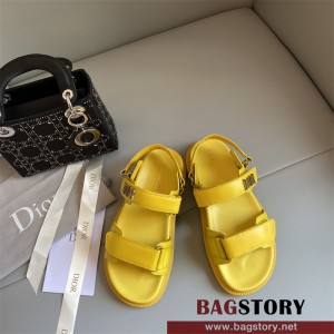 디올 DIOR 힐 샌들 슬리퍼