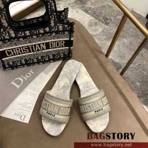 디올 DIOR 힐 샌들 슬리퍼