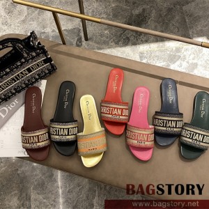 디올 DIOR 힐 샌들 슬리퍼