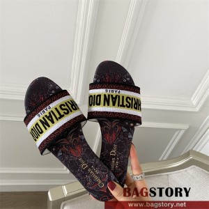 디올 DIOR 힐 샌들 슬리퍼