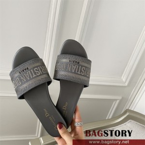 디올 DIOR 힐 샌들 슬리퍼