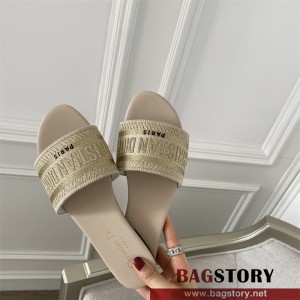 디올 DIOR 힐 샌들 슬리퍼