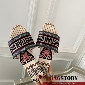 디올 DIOR 힐 샌들 슬리퍼