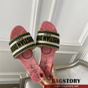 디올 DIOR 힐 샌들 슬리퍼