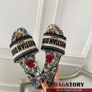 디올 DIOR 힐 샌들 슬리퍼