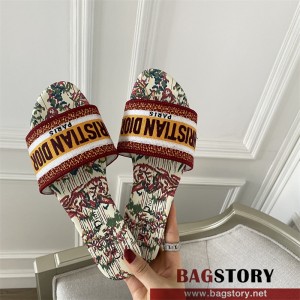 디올 DIOR 힐 샌들 슬리퍼