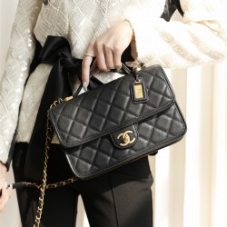 샤넬 CHANEL 탑핸들 플랩백