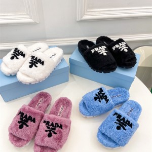 프라다 PRADA 힐 샌들 슬리퍼