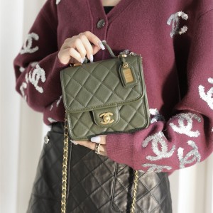 샤넬 CHANEL 미니 탑핸들 플랩백