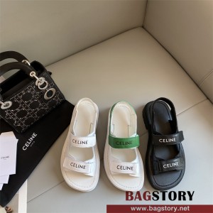 셀린느 CELINE 힐 샌들 슬리퍼