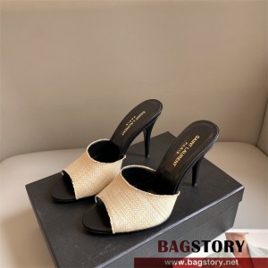 입생로랑 YSL 힐 샌들 슬리퍼