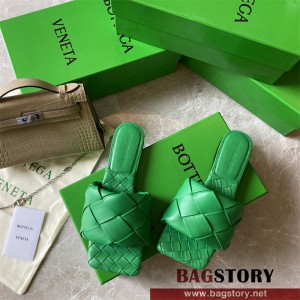 보테가베네타 BV 힐 샌들 슬리퍼