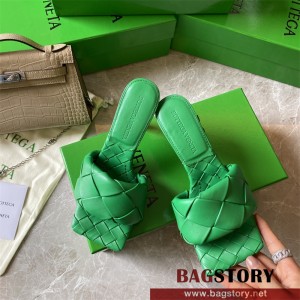 보테가베네타 BV 힐 샌들 슬리퍼