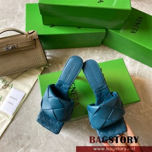 보테가베네타 BV 힐 샌들 슬리퍼