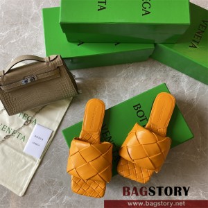 보테가베네타 BV 힐 샌들 슬리퍼