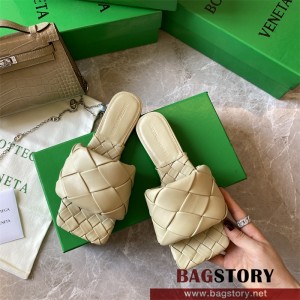 보테가베네타 BV 힐 샌들 슬리퍼