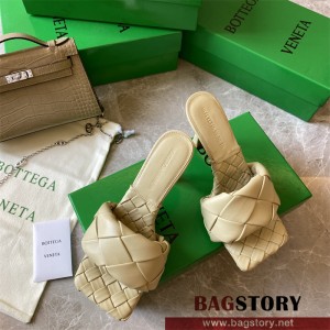 보테가베네타 BV 힐 샌들 슬리퍼