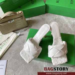 보테가베네타 BV 힐 샌들 슬리퍼