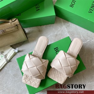 보테가베네타 BV 힐 샌들 슬리퍼