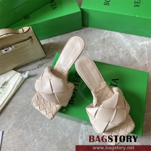 보테가베네타 BV 힐 샌들 슬리퍼