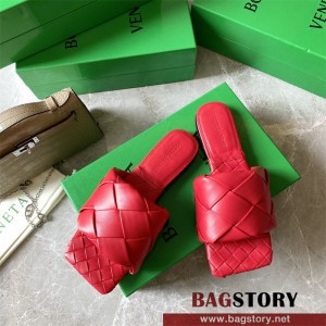 보테가베네타 BV 힐 샌들 슬리퍼