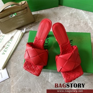 보테가베네타 BV 힐 샌들 슬리퍼