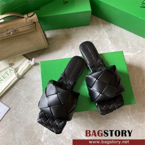 보테가베네타 BV 힐 샌들 슬리퍼