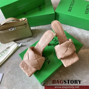 보테가베네타 BV 힐 샌들 슬리퍼