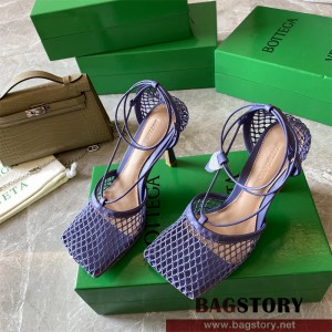 보테가베네타 BV 힐 샌들 슬리퍼