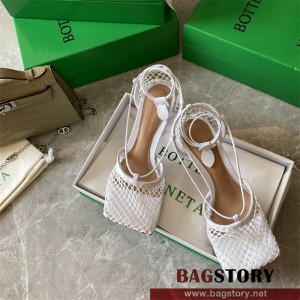 보테가베네타 BV 힐 샌들 슬리퍼