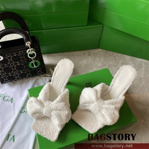 보테가베네타 BV 힐 샌들 슬리퍼