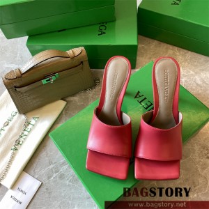 보테가베네타 BV 힐 샌들 슬리퍼