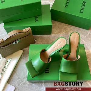 보테가베네타 BV 힐 샌들 슬리퍼