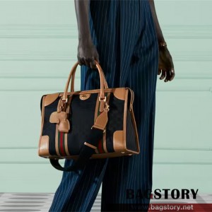 구찌 GUCCI 바울레토 라지 더플백 탑 핸들백 715671