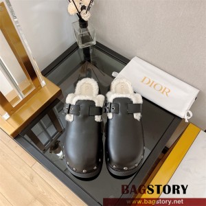 디올 DIOR 힐 샌들 슬리퍼